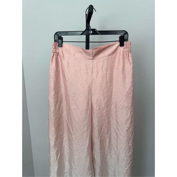 NWT Casablanca Side Stripe Ombre Effect Silk Wide Leg Pants in Pink Size 42 $106 - Picture 7 of 11